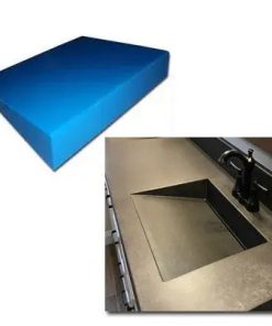 Concrete Sink Mold SDP-44 ADA Shallow Ramp Slot Drain (17"x14"x3")