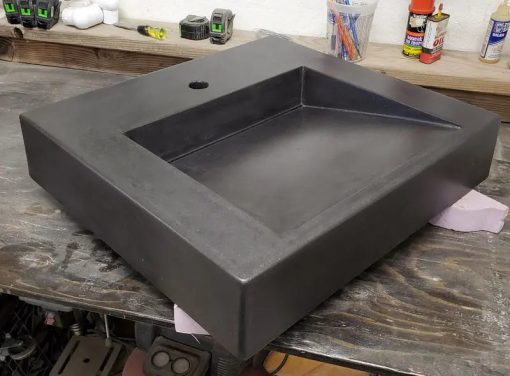 Concrete Sink Mold SDP-52 ADA Shallow Ramp Tray (24"x22"x5") - Image 5